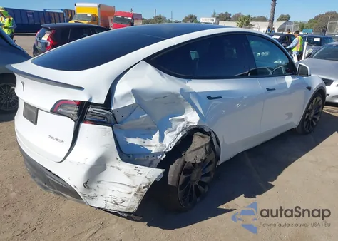 2022 Tesla Model Y Performance Dual Motor All-Wheel Drive из США, поврежденный, VIN 7SAYGDEF6NF495321